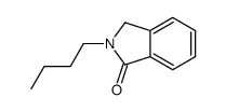 2-丁基-2,3-二氢-1H-异吲哚-1-酮 结构式