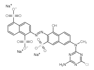 活性橙 13 结构式