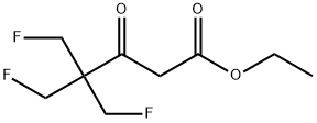 5-氟-4,4-双(氟甲基)-3-氧代戊酸乙酯 结构式