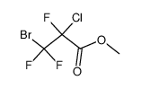 3-溴-2-氯-2,3,3-三氟丙酸甲酯 结构式