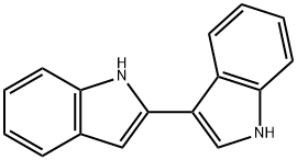2,3'-联吲哚 结构式