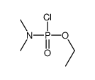 Phosphoramidochloridic acid, dimethyl-, ethyl ester 结构式
