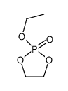2-乙氧基-1,3,2-二氧磷杂环戊烷2-氧化物 结构式