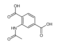 2-乙酰氨基对苯二甲酸 结构式