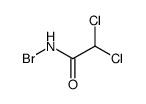 N-溴-2,2-二氯乙酰胺 结构式