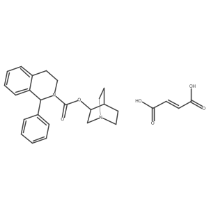 富马酸索利那新 结构式