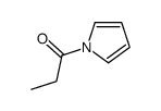 1-Propanone, 1-(1H-pyrrol-1-yl)- 结构式