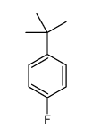 1-叔丁基-4-氟苯 结构式