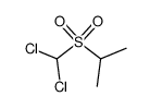 Propane, 2-[(dichloromethyl)sulfonyl]- 结构式