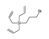 Silane, (3-bromopropyl)tri-2-propenyl- 结构式