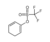 1,5-环己二烯-1-基三氟甲磺酸酯 结构式