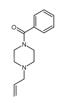 phenyl-(4-prop-2-enylpiperazin-1-yl)methanone 结构式