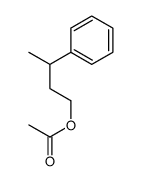 3-phenylbutyl acetate 结构式