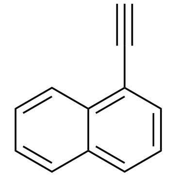 1-乙炔基萘 结构式