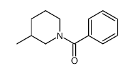 1-苯甲酰基-3-甲基哌啶 结构式