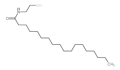 N-(2-sulfanylethyl)octadecanamide 结构式