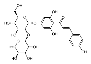 柚皮苷查尔酮 结构式