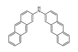 2-Anthracenamine, N-2-anthracenyl- 结构式