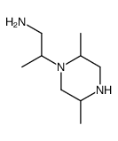 2-(2,5-二甲基哌嗪-1-基)丙-1-胺 结构式
