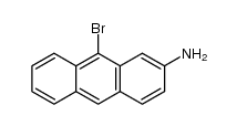 9-溴-2-氨基蒽 结构式