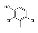 2,4-二氯-3-甲基苯酚 结构式