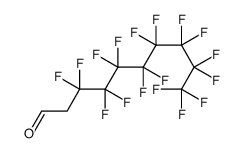 3,3,4,4,5,5,6,6,7,7,8,8,9,9,10,10,10-十七氟癸醛 结构式