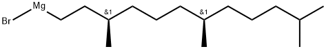 Magnesium, bromo(3,7,11-trimethyldodecyl)-, [R-(R*,R*)]- (9CI) 结构式