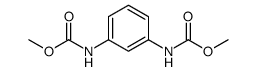 1,3-苯二氨基甲酸二甲酯 结构式