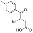 3-溴-4-(4-甲基苯基)-4-氧代丁酸 结构式