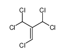 1,3,3-三氯-2-(二氯甲基)-1-丙烯 结构式