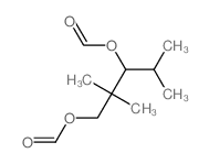 2,2,4-三甲基戊烷-1,3-二基二甲酸酯 结构式