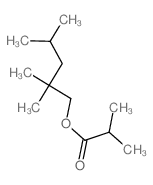 2,2,4-三甲基戊基单异丁酸酯 结构式