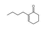 2-丁基环己-2-烯酮 结构式