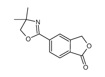 5-(4,5-二氢-4,4-二甲基-2-恶唑基)-1(3H)-异苯并呋喃酮 结构式