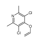 3,5-二氯-4-乙烯氧基-2,6-二甲基吡啶 结构式