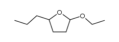 2-乙氧基-5-丙基四氢呋喃 结构式