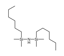 Silanamine, 1-hexyl-N-(hexyldimethylsilyl)-1,1-dimethyl- 结构式