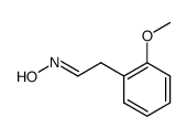 2-甲氧基苯乙醛肟 结构式