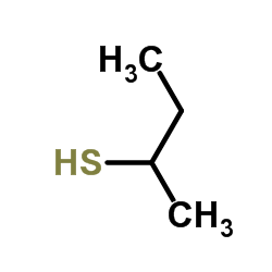 仲丁硫醇 结构式