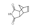 rel-(3aR,4S,7R,7aS)-3a,4,7,7a-四氢-1H-4,7-甲基异吲哚-1,3(2H)-二酮 结构式