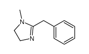 1-甲基-2-苄基-4,5-二氢咪唑 结构式