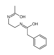 Benzeneacetamide, N-[2-(acetylamino)ethyl]- 结构式