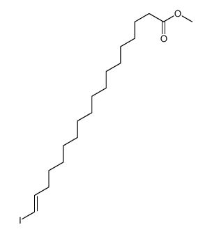 (E)-18-碘-17-十八碳烯酸甲酯 结构式