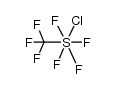 Sulfur, chlorotetrafluoro(trifluoromethyl)-, (OC-6-32)- (9CI) 结构式