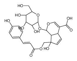 化合物Vaccinoside(储存“-20℃”；运输“冰袋”) 结构式