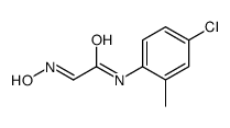 N-(4-氯-2-甲基苯基)-2-(羟基亚氨基)乙酰胺 结构式
