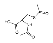 Cysteine, N-acetyl-, acetate (ester) (9CI) 结构式