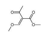 Butanoic acid, 2-(methoxymethylene)-3-oxo-, methyl ester, (2Z)- 结构式