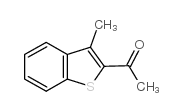 2-乙酰-3-甲基苯并[B]噻吩 结构式