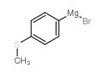 4-(甲硫基)苯基溴化镁 结构式